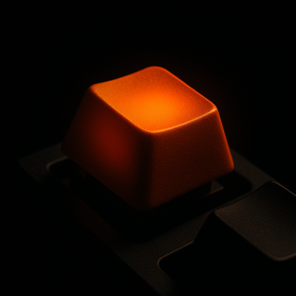 ESEC key fully engaged at peak brightness